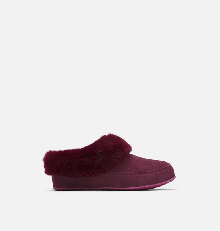 Womens Slippers Purple - Sorel Go™ - Coffee Run - 025163-ZSN